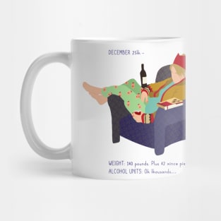 Bridget Jones Christmas Mug